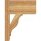 Ekena Millwork Funston Block Rough Sawn Outlooker, Western Red Cedar, 8"W x 14"D x 18"H OUT08X14X18FST05RWR - alternate 3